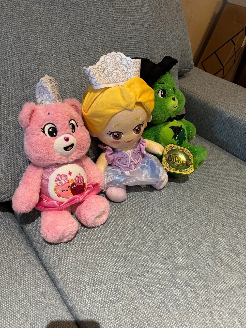 Wicked plushies x 3!